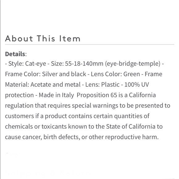 ✨Cateye Gucci Glasses✨ - Picture 6 of 6